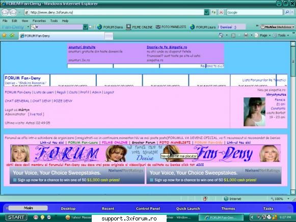 si cam asa s-ar vedea la mine banner