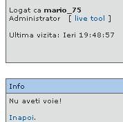 am si eu o problema, poate ma ajuta cineva. am deschis zilele trecute si eu un forum, dar nu pot